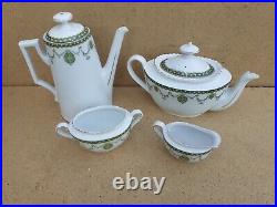 Vintage Old Antique China 1920s Coffee Tea Set milk Jug sugar Bowl 4 items