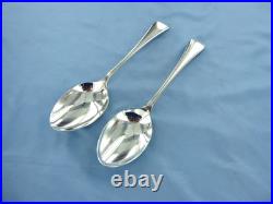 Vintage Pair Of Sterling Silver, Old English Serving Spoons. Sheffield 1995