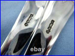 Vintage Pair Of Sterling Silver, Old English Serving Spoons. Sheffield 1995