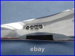 Vintage Pair Of Sterling Silver, Old English Serving Spoons. Sheffield 1995