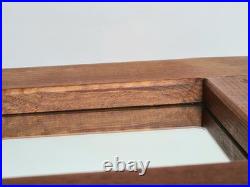 Vintage Pine Wood Ice Signed By A Penny Piece English Scandinavian Style 70