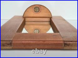 Vintage Pine Wood Ice Signed By A Penny Piece English Scandinavian Style 70