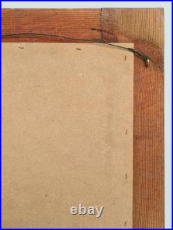 Vintage Pine Wood Ice Signed By A Penny Piece English Scandinavian Style 70