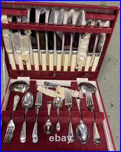 Vintage Prestons Ltd Old English 38 Piece Cutlery Set