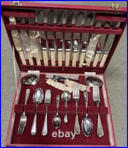 Vintage Prestons Ltd Old English 38 Piece Cutlery Set