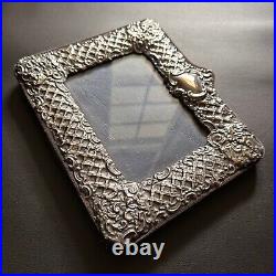 Vintage Rrb 1965 London English Sterling Silver Picture Photo Frame