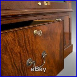 Vintage Secure Display Cabinet, English, Mahogany, Gun Rack, Asprey of London