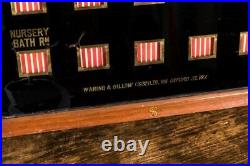 Vintage Servants Bell Box / Calling Box Original 1932 Waring & Gillow