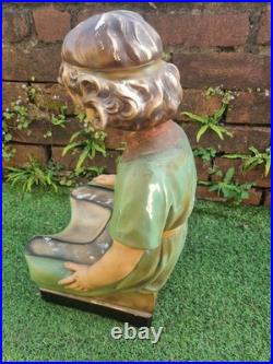 Vintage Shop Counter Display, English, Plaster, Decorative Figure, Art Deco 1930