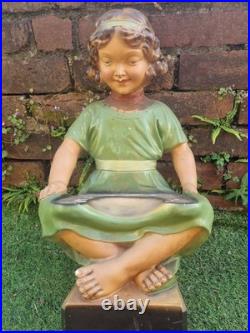 Vintage Shop Counter Display, English, Plaster, Decorative Figure, Art Deco 1930