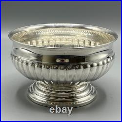 Vintage Silver Plated Rose Bowl Small Mini Cooler Ice Viners English Antique
