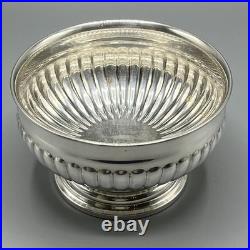 Vintage Silver Plated Rose Bowl Small Mini Cooler Ice Viners English Antique