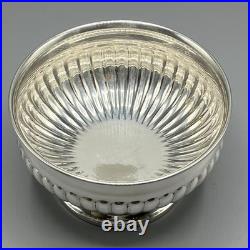 Vintage Silver Plated Rose Bowl Small Mini Cooler Ice Viners English Antique