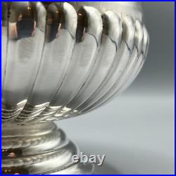 Vintage Silver Plated Rose Bowl Small Mini Cooler Ice Viners English Antique