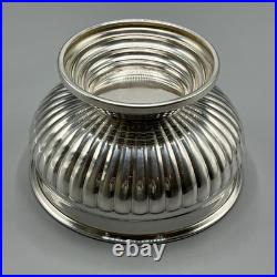 Vintage Silver Plated Rose Bowl Small Mini Cooler Ice Viners English Antique