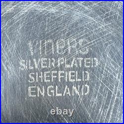 Vintage Silver Plated Rose Bowl Small Mini Cooler Ice Viners English Antique