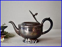 Vintage Silver Plated Teapot Antique English Teapot Vintage Gift Home Decor