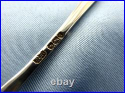 Vintage Sterling Silver Set Of Six Old English Butter Spreaders. Sheffield 1933