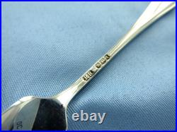 Vintage Sterling Silver Set Of Six Old English Butter Spreaders. Sheffield 1933