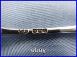 Vintage Sterling Silver Set Of Six Old English Butter Spreaders. Sheffield 1933