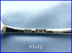 Vintage Sterling Silver Set Of Six Old English Butter Spreaders. Sheffield 1933