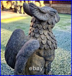 Vintage Superb Winged Griffins English Stone. (delivery Available)