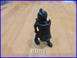 Vintage Victorian Solid Bronze Roman Gladiator From Old English Collection LA16v