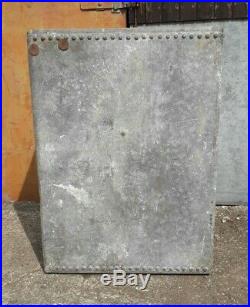 Vintage Watertight Galvanised Steel Water Tank 89cm
