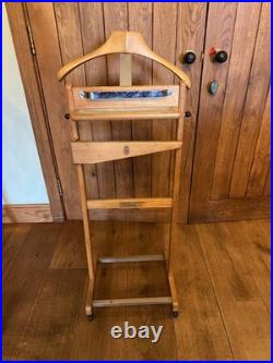 Vintage Wooden Valet Suit Stand