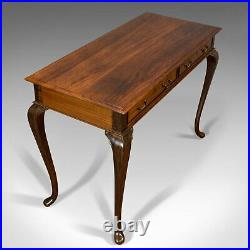 Vintage Writing Desk, English, Rosewood, Side, Occasional, Table, Circa 1950