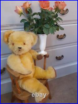 Vintage antique Jointed English Large 25 Golden traditional Teddy Bear