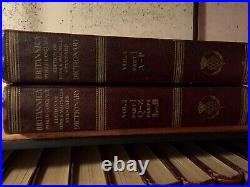 Vintage antique Set of Encyclopaedia Britannica books, Dated 1959