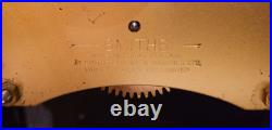 Vintage c1960's English Smiths Oak Cased Chiming Mantel Clock (Fully Serviced)