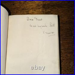 Vintage charles dickens book collection antique leather bound 4 gilt pre 1911