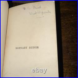 Vintage charles dickens book collection antique leather bound 4 gilt pre 1911