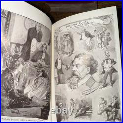 Vintage charles dickens book collection antique leather bound 4 gilt pre 1911