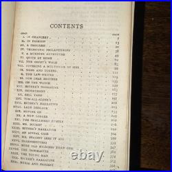 Vintage charles dickens book collection antique leather bound 4 gilt pre 1911