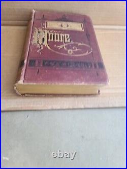 Vintage rare 1879 THOMAS MOORE Moore's poetical works leather bound ANTIQUE