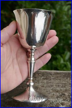 Vtg. English Sterling Queen Elizabeth Jubilee Hallmarked Chalice In Original Box