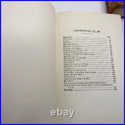 Vtg Set of 5 Books Works of Edgar Allan Poe Jefferson Press Vol. I X Leather