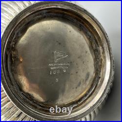 Walker & Hall Antique Silver Plated Hot Water Jug or Coffee Pot Victorian Vtg