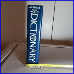 Webster's English-English Dictionary Antique Large Heavy 40+ Year Old Vintage