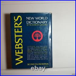 Webster's English-English Dictionary Antique Large Heavy 40+ Year Old Vintage