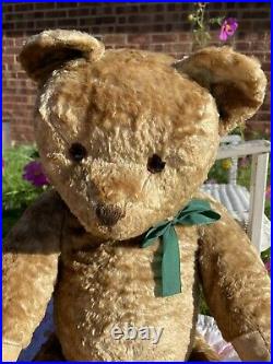 Wilf 27 1940's Old Antique English Vintage Teddy Bear with growler