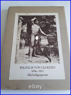 Wilhelm von Gloeden 1856-1931 Einführung in sein Leben und Werk Rarität1980