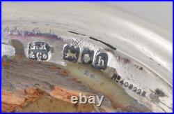 William Barnes Studio Art Pottery Fish Scale Flambe Vase English Vintage Antique