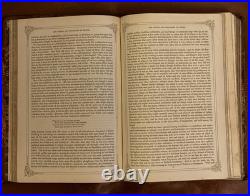 Works Of Robert Burns Vol 1 BLACKIE AND SON Leather Antique Vintage Book c. 1861